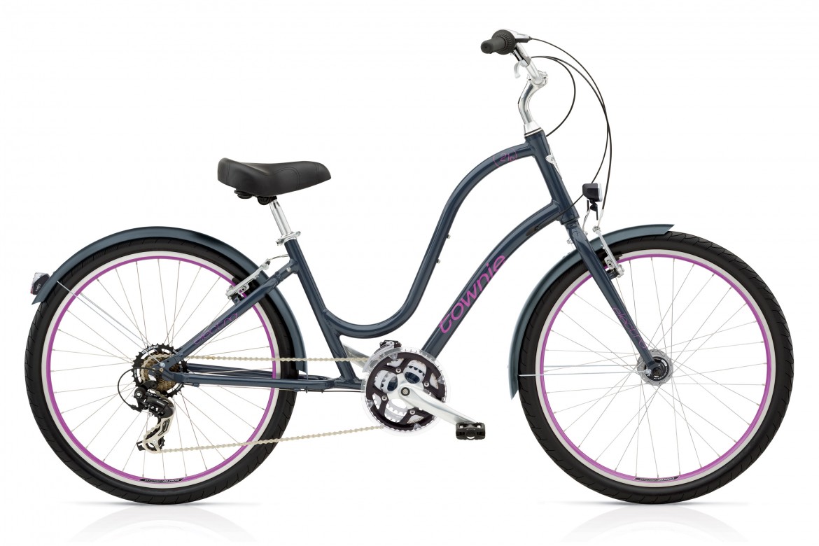 Велосипед 26" Electra Townie Original 21D Ladies' EQ Seal Grey