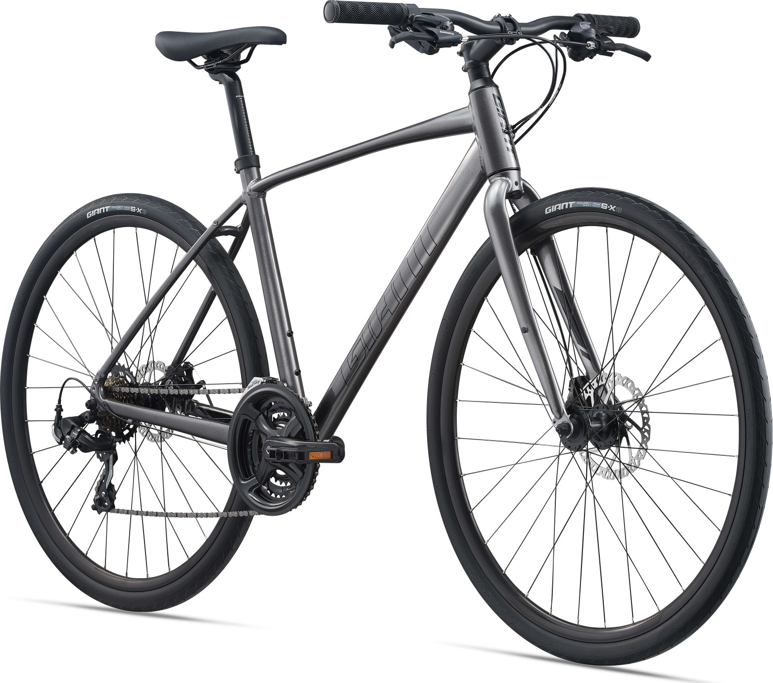 Велосипед 28" Giant ESCAPE 3 DISC рама - M Metallic Black A2 фото 2