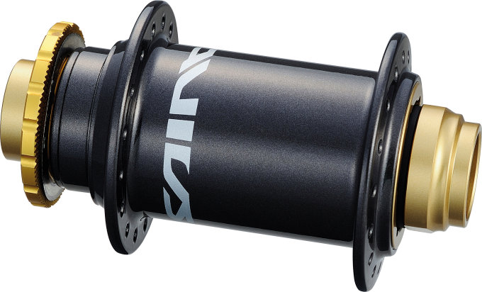 Втулка пер. Shimano HB-M820 SAINT 32H, 20мм THRU TYPE OLD:110мм, CENTER LOCK фото 
