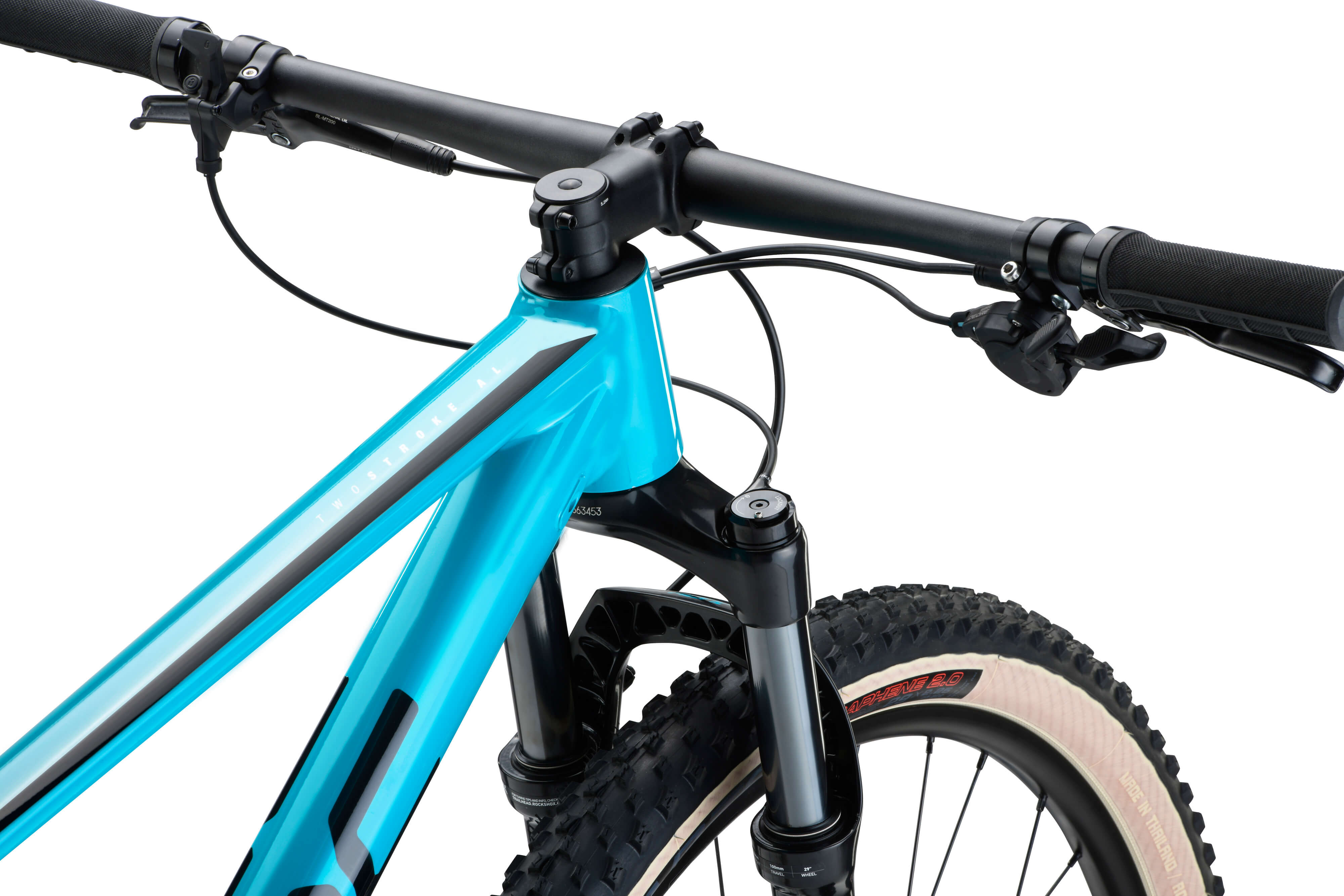 Велосипед 29" BMC TWOSTROKE AL TWO NX Eagle рама - M mix tur blk wht A3 фото 3