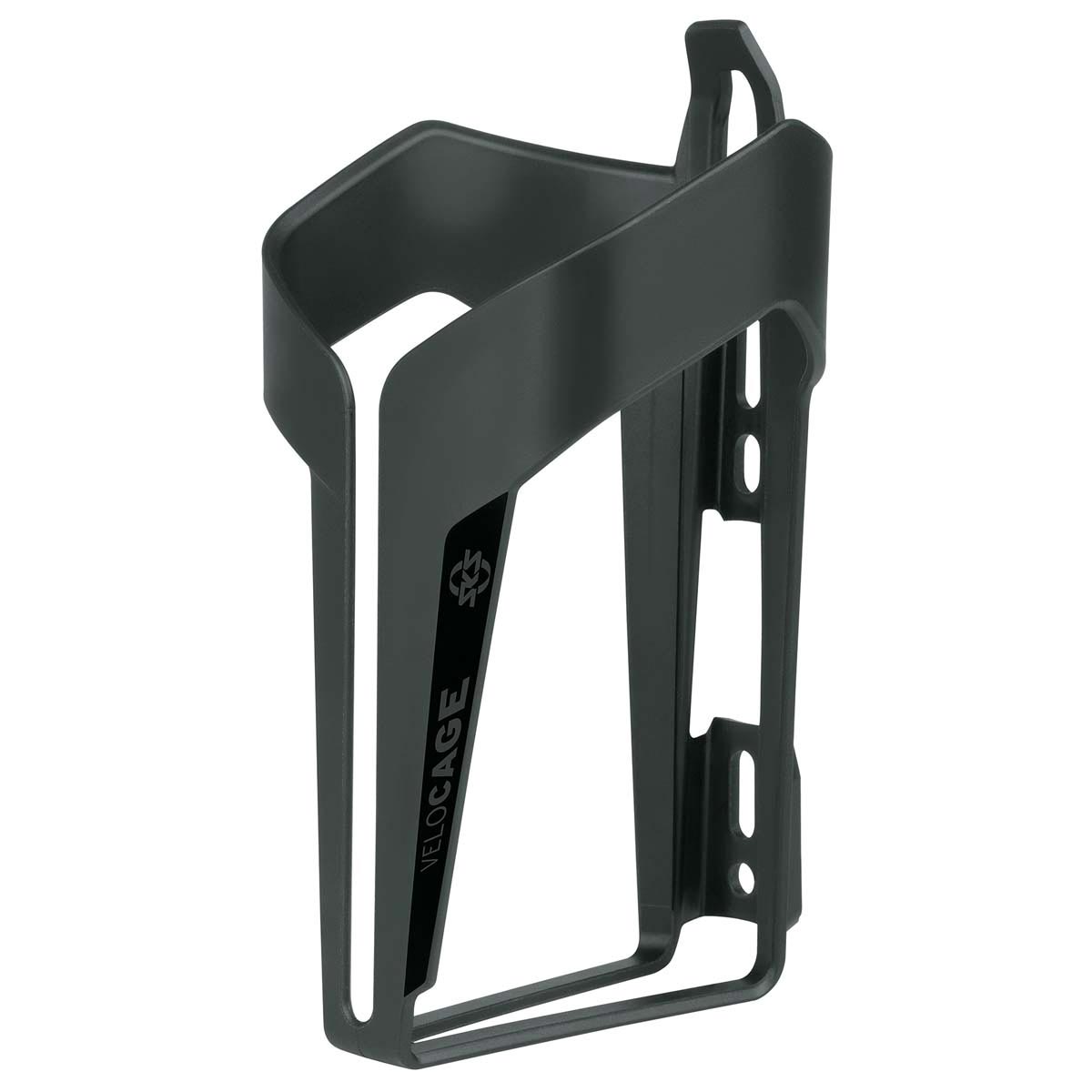 Флягодержатель SKS VELOCAGE MATT-BLACK, пластик, матовый черный фото 