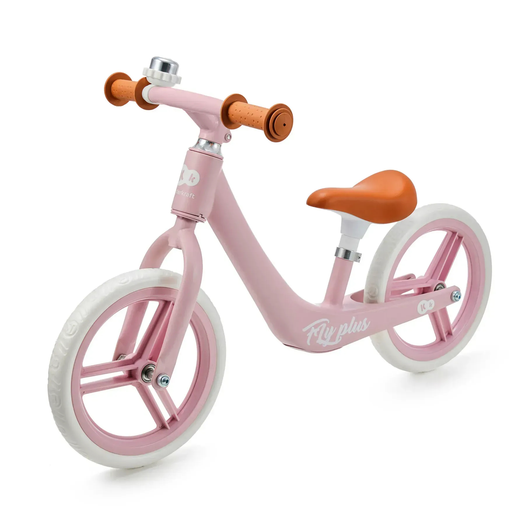 Біговел 12" Kinderkraft Fly Plus Pink фото 2