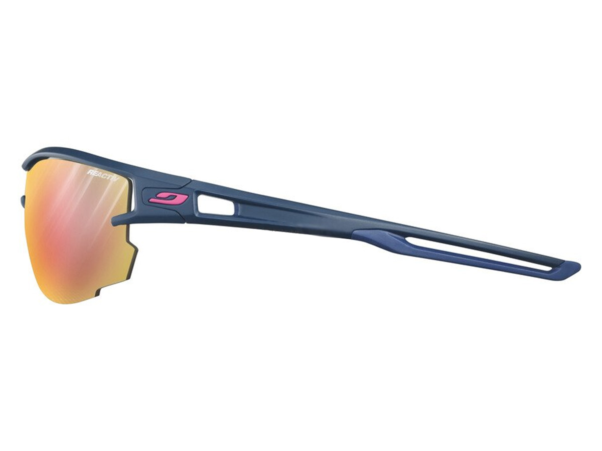 Окуляри Julbo AERO REACTIV PERFOMANCE 1-3 LIGHT AMPLIFIER, сині, фотохромна лінза фото 3