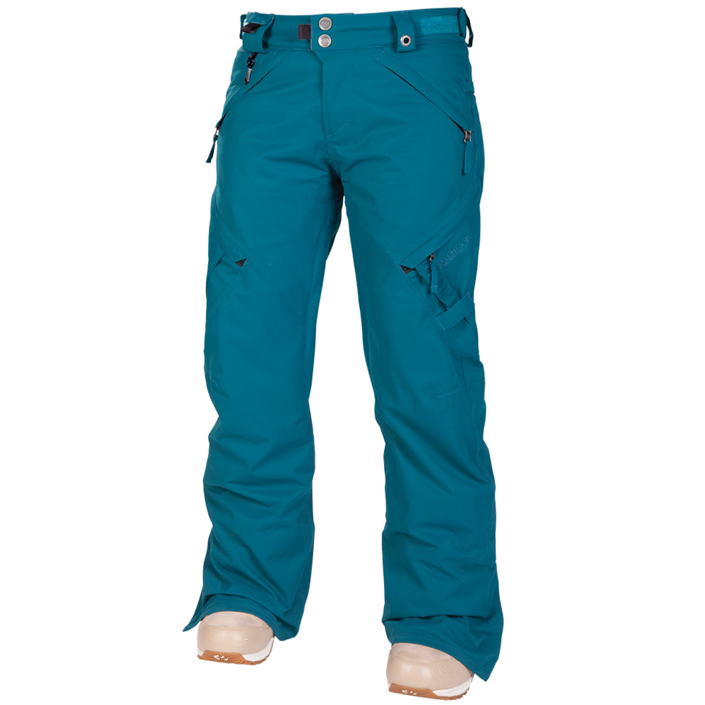 Штаны 686 Smarty Cargo Pant жен. S, Teal фото 
