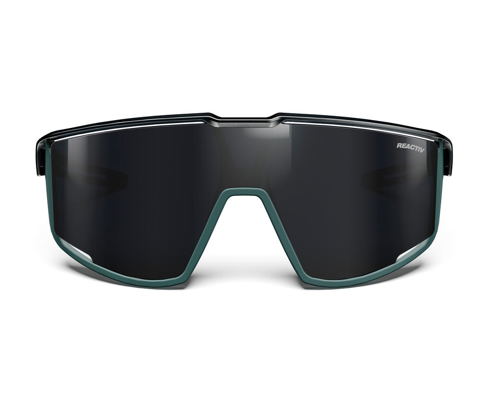 Очки Julbo FURY REACTIV PERFOMANCE 0-3, черно-зеленые, фотохромная линза фото 2