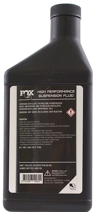 Олива для вилок та амортизаторів FOX Racing Shox SUSPENSION FLOAT FLUID, 473 мл фото 2