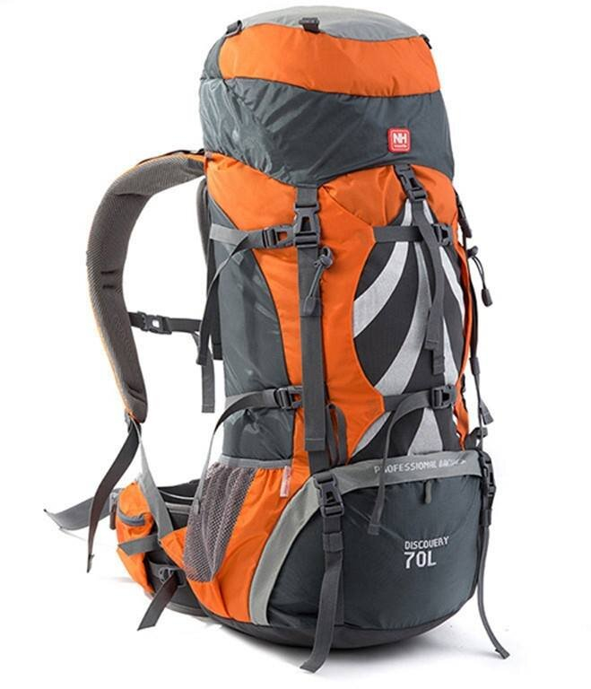 Рюкзак Naturehike NH70B070-B, 70+5 л, помаранчевий фото 
