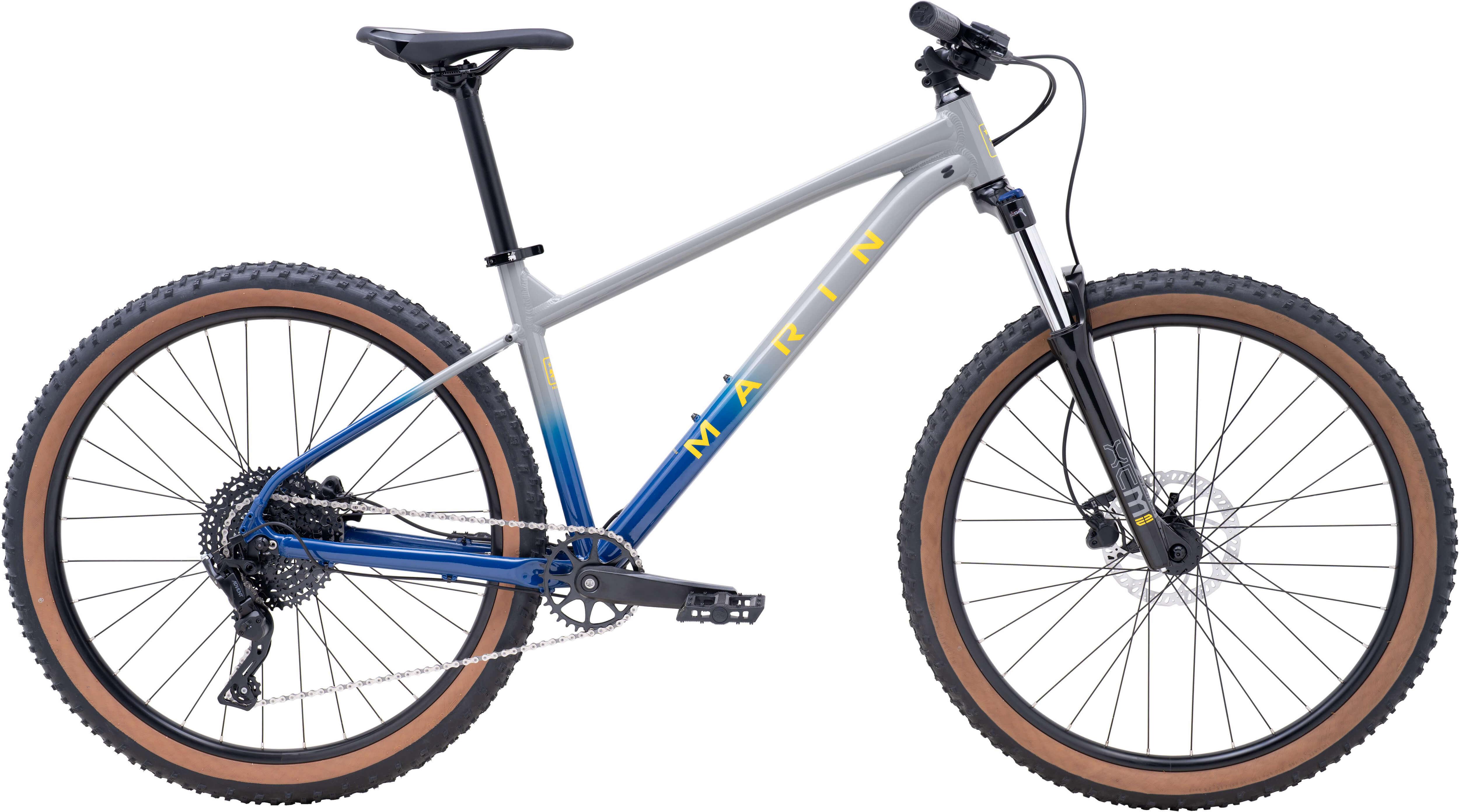 Велосипед 27,5" Marin BOBCAT TRAIL 3 рама - XS GREY/BLUE A5 фото 