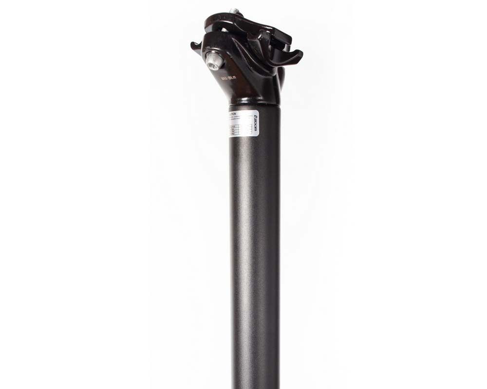 Подседельная труба ZOOM SP-C255/ISO-M, 30,9х350мм, алюминий литой, SAND BLASTED AN BK фото 
