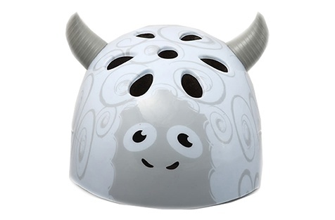 Шлем детский Green Cycle SHEEP размер XS 44-48см серый фото 