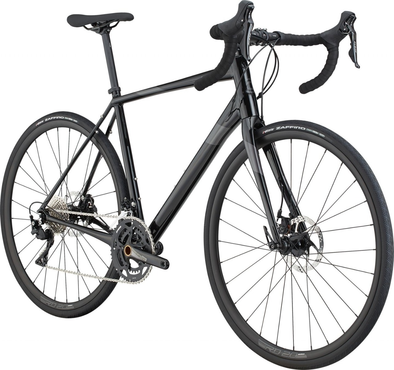 Велосипед 28" Cannondale SYNAPSE 105 рама - 54см 2020 BBQ, чорний фото 2