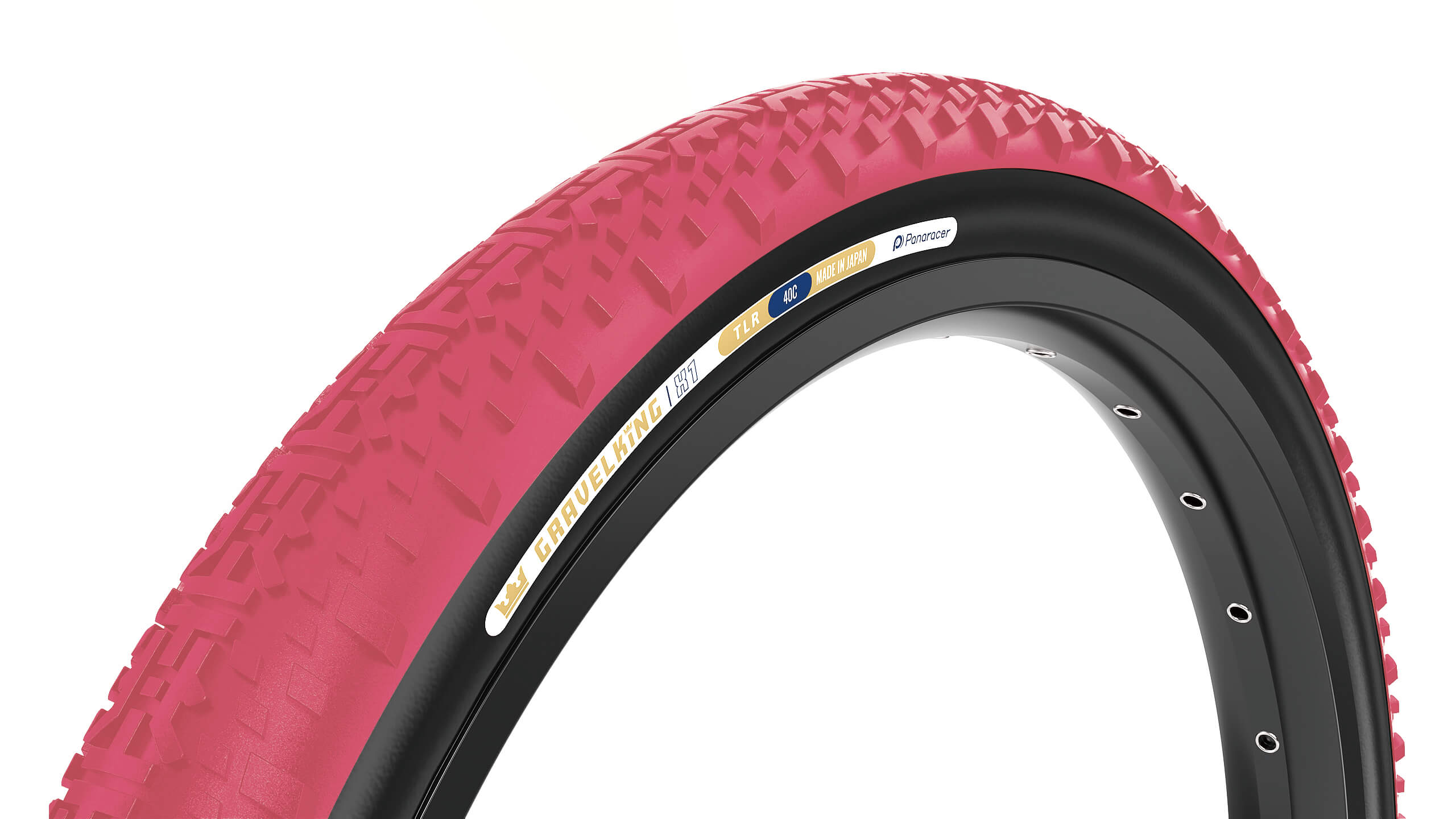 Покрышка 700x40C Panaracer GRAVELKING X1 GEN2 Limited Edition 2025, Cranberry/Black фото 