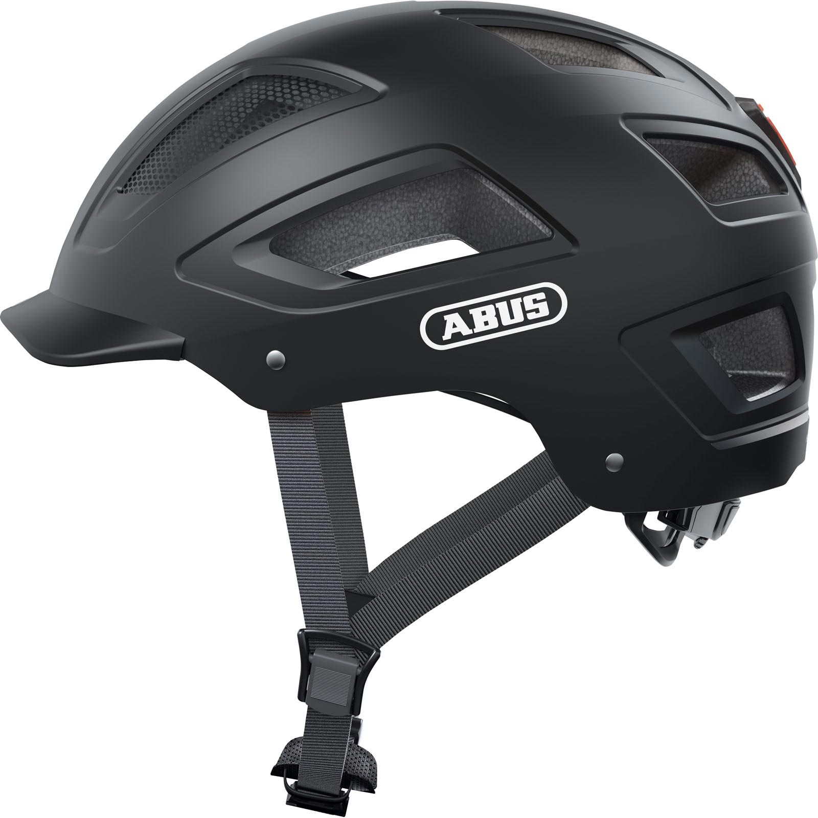 Шлем ABUS HYBAN 2.0, размер M (52-58 см), Velvet Black, черный фото 
