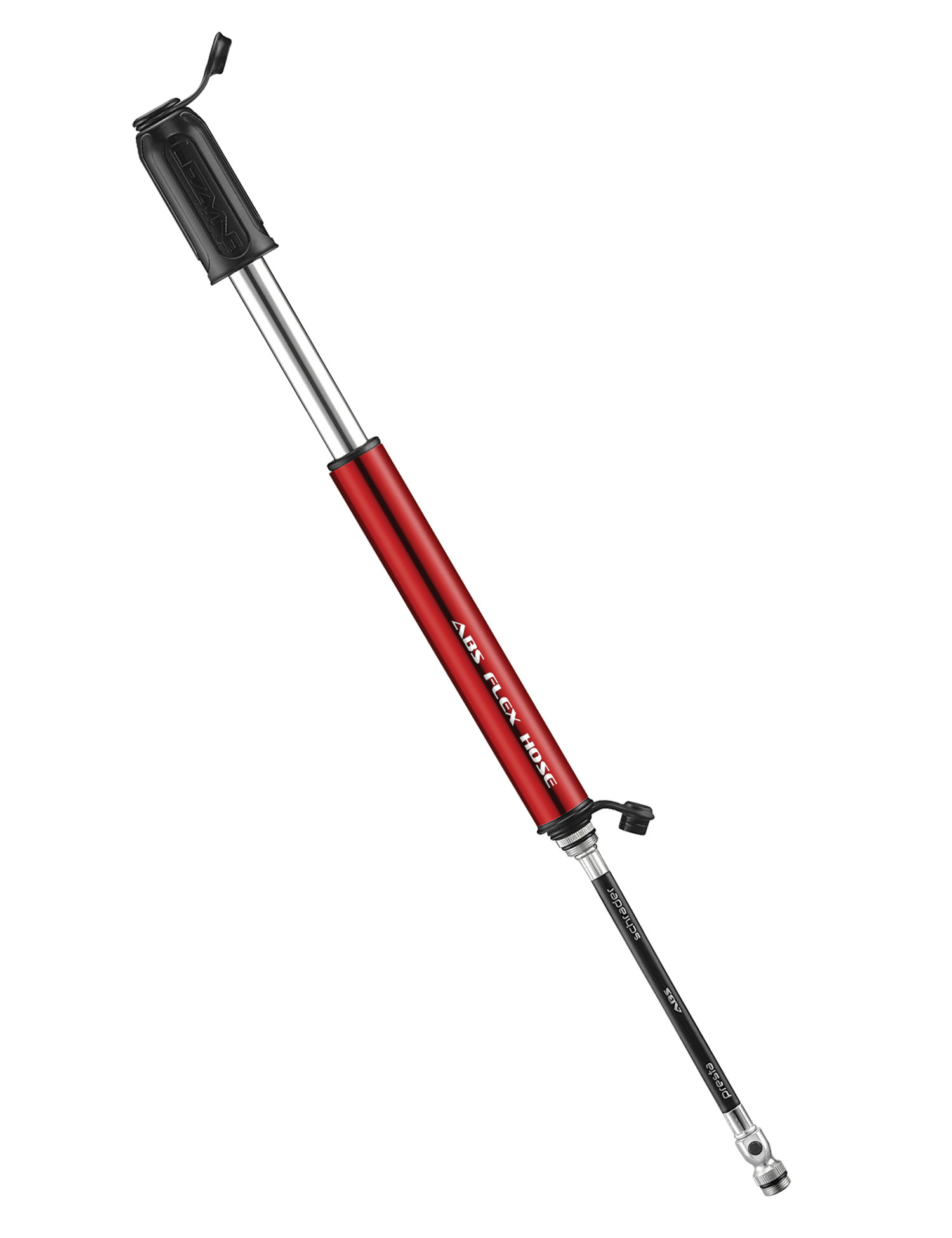 Мини-насос Lezyne HP DRIVE М, 120psi, красный фото 2