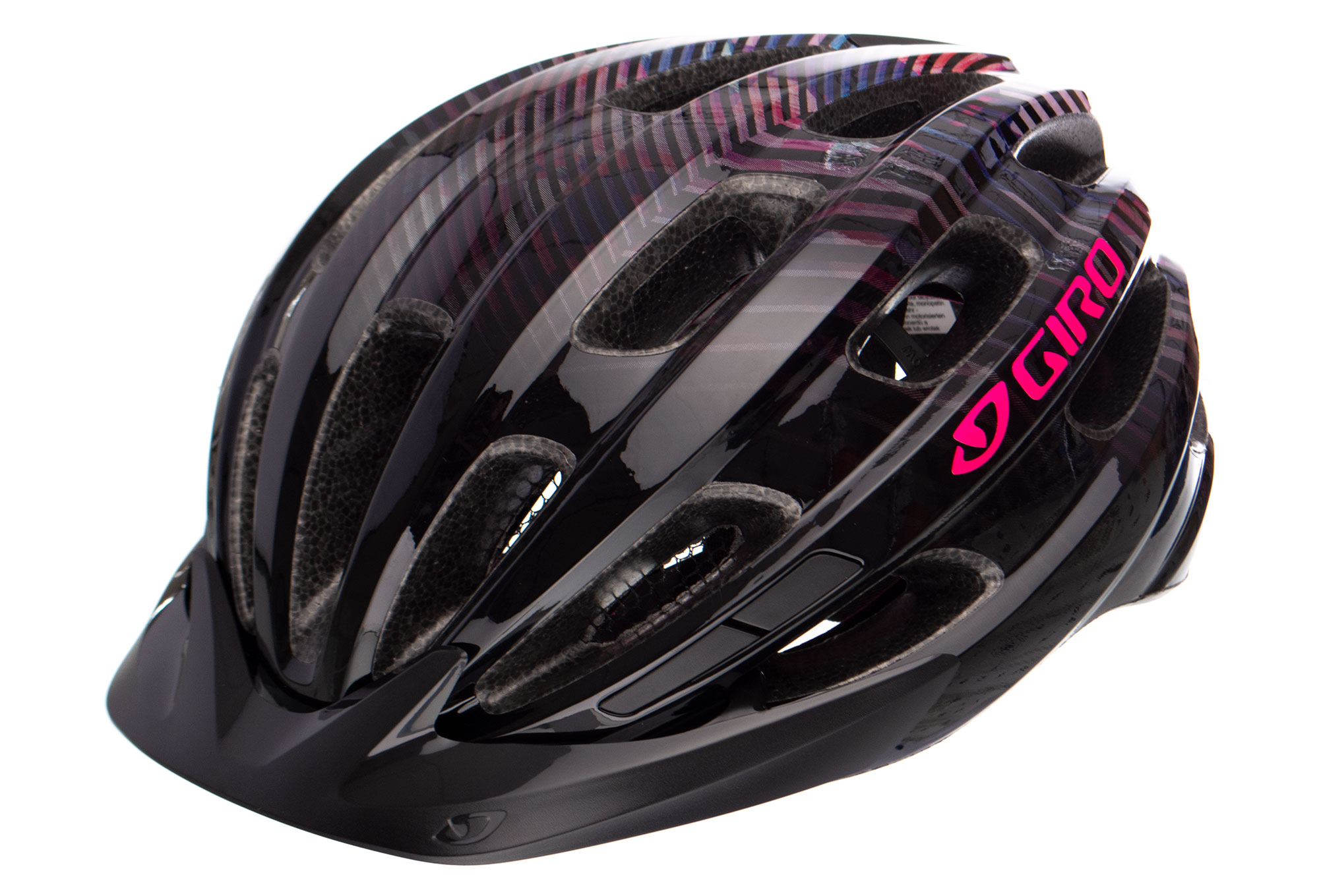Шлем Giro Vasona, размер (50-57см), фиолетово-черный фото 
