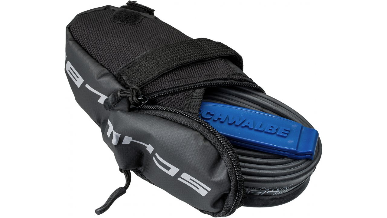 Сумка подседельная Schwalbe на 26" +камера SV13 и пара бортировочных лопаток фото 2