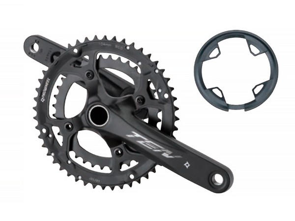 Комплект шатунов PROWHEEL TEN-751-TT 175mm, 48/36T +каретка, black фото 