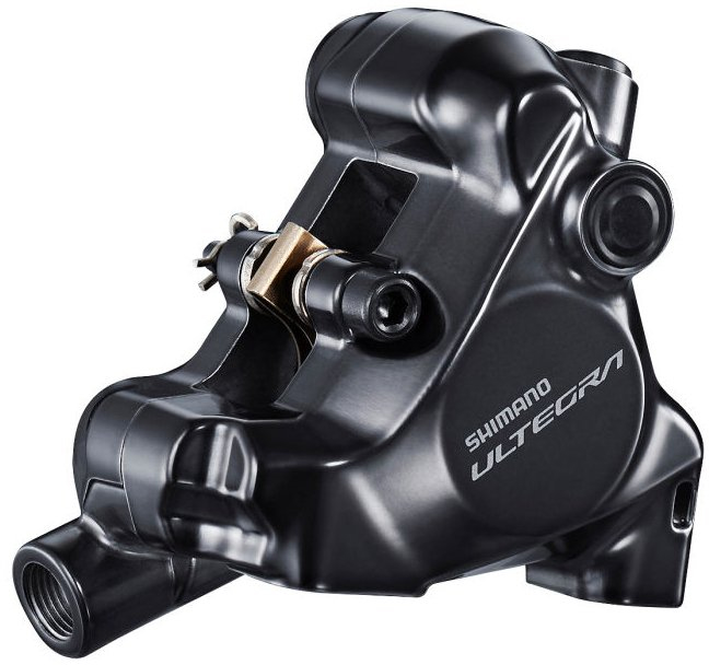 Гальмо гідравлічне велосипедне Shimano BR-R8170-R ULTEGRA, FLAT MOUNT заднє, без адаптера, колодка L03A RESIN  фото 