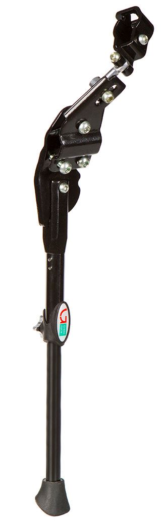 Підніжка Green Cycle CD-168 бічна регульована 26 "-28" чорн. фото 