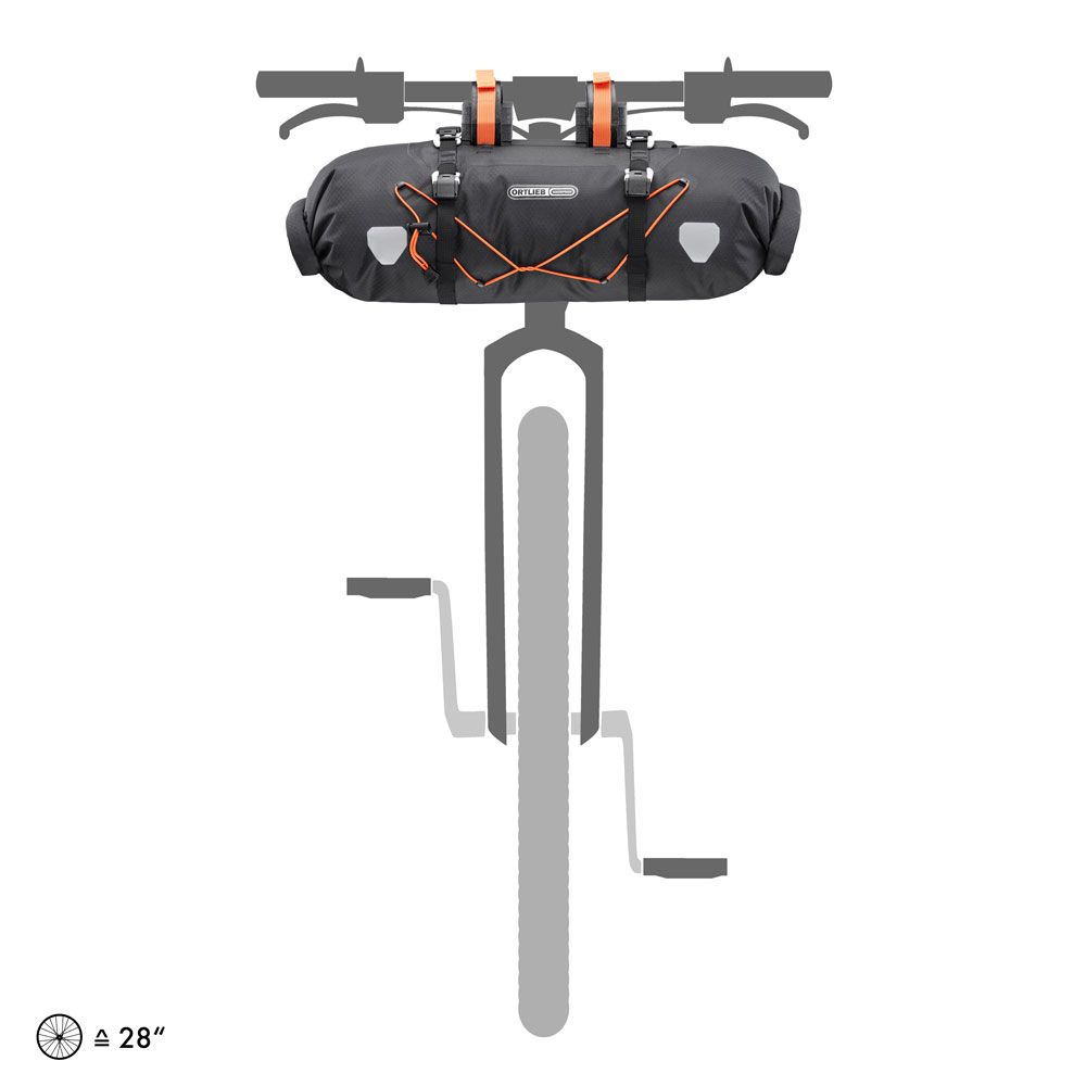 Гермосумка на руль Ortlieb Handlebar-Pack black matt, 15 л фото 4