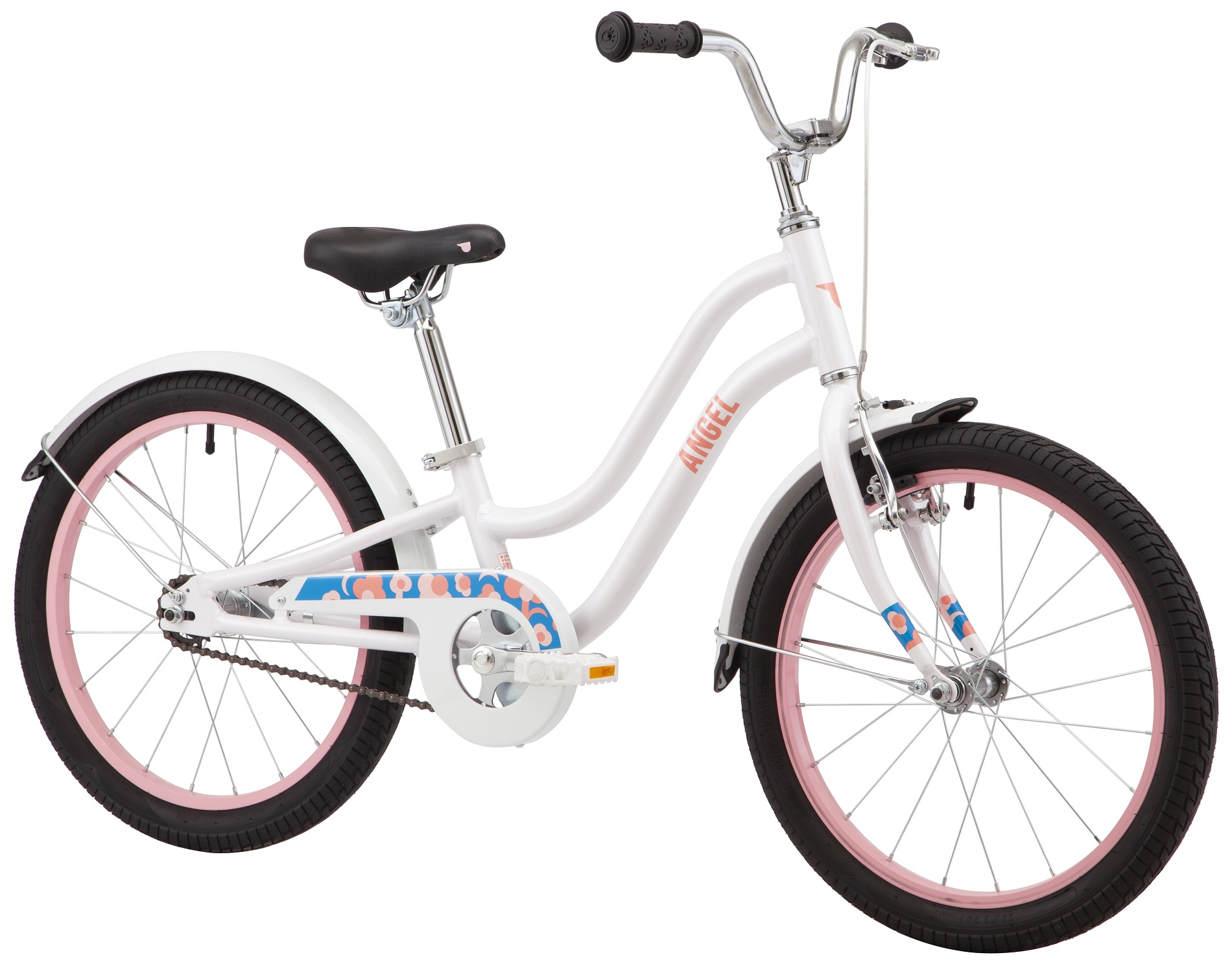 Велосипед 20" Pride ANGEL білий A2 фото 2