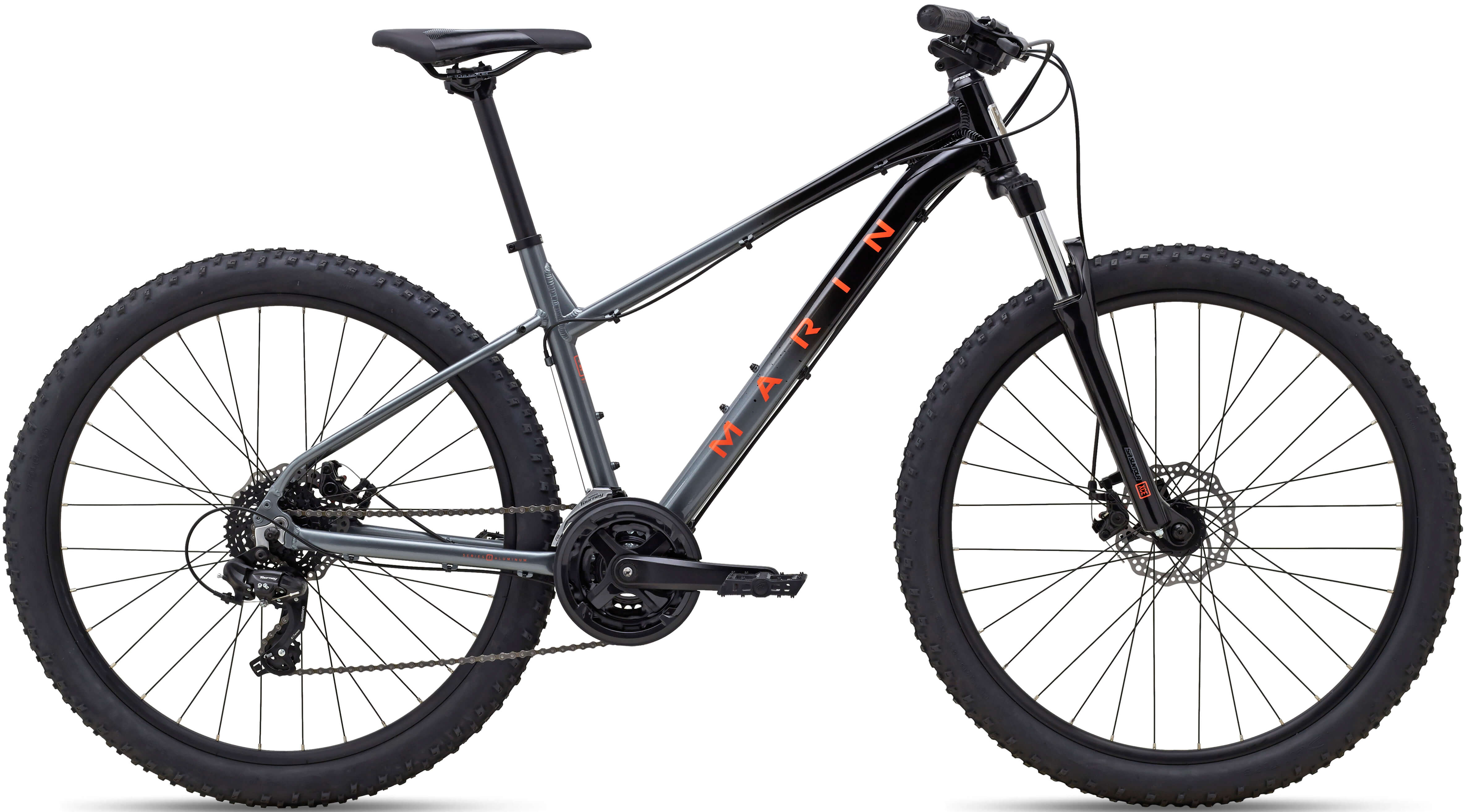 Велосипед 27,5" Marin WILDCAT TRAIL WFG 1 рама - XS 2024 BLACK