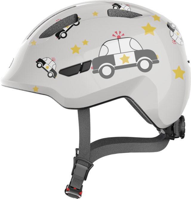 Шолом дитячий ABUS SMILEY 3.0, розмір S (45-50 см), Grey Police фото 