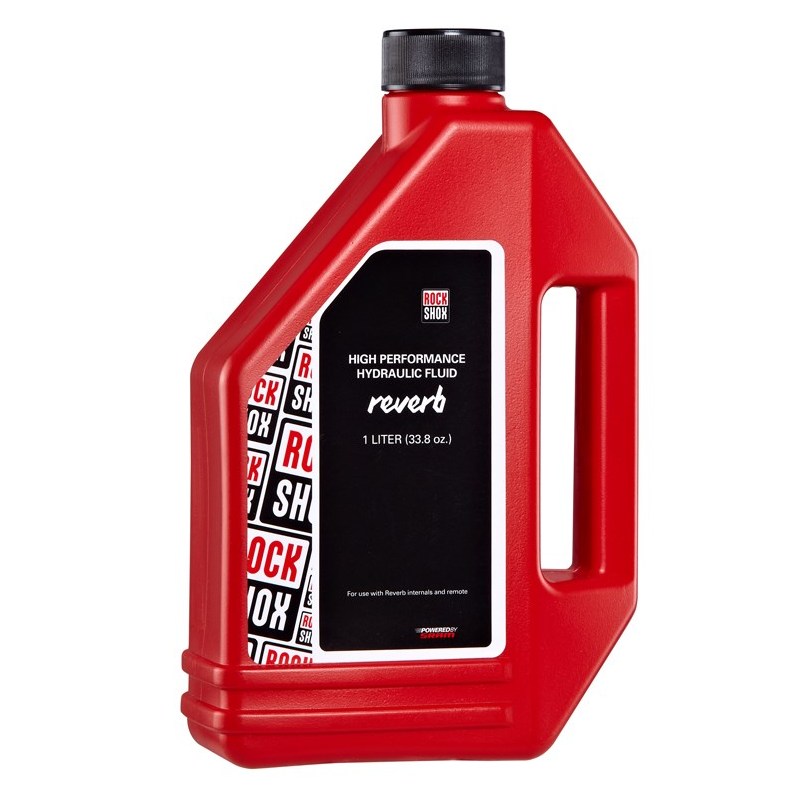 Олива для гідравлічних підсідельних штирів Rock Shox REVERB HYDRAULIC FLUID, 1 L фото 