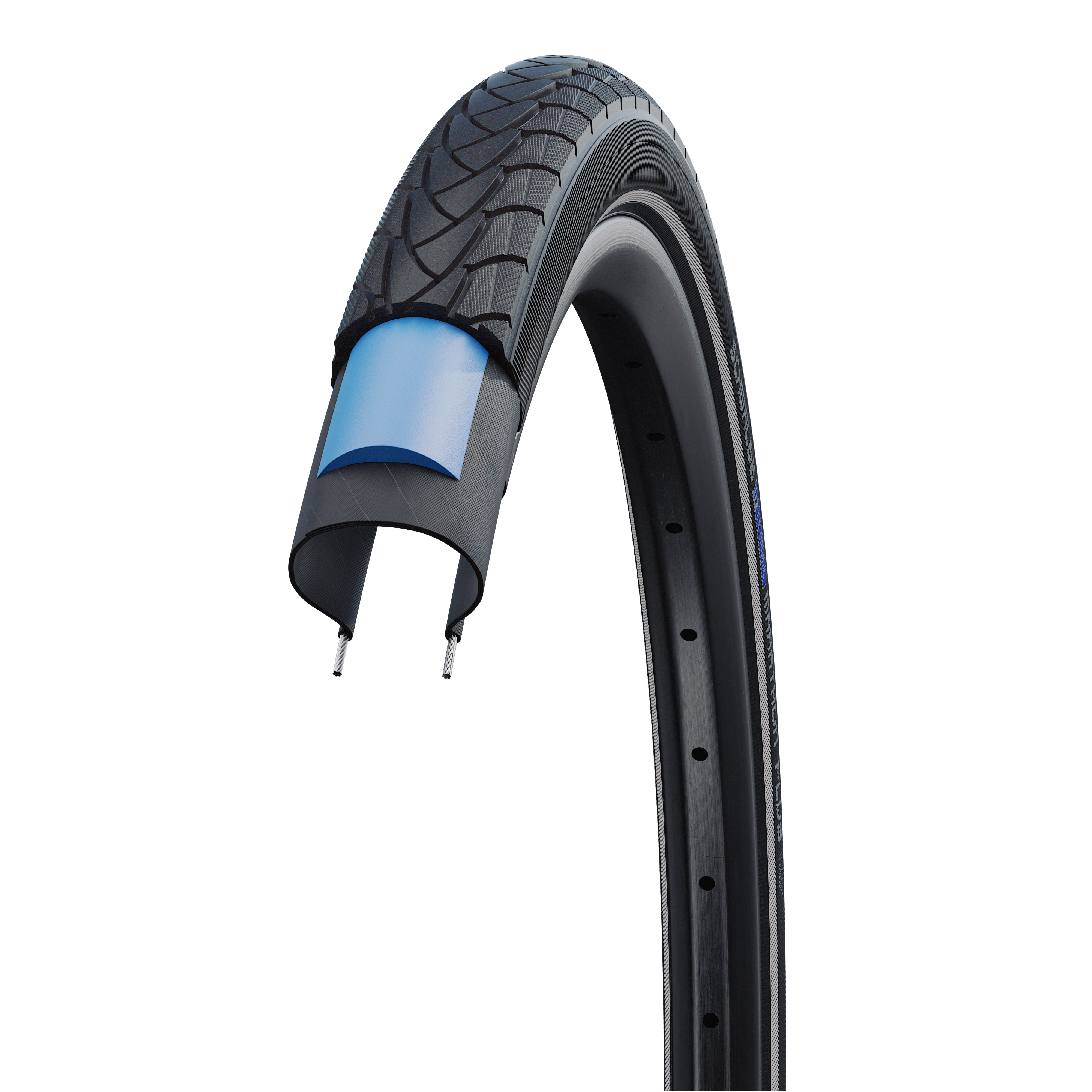 Покрышка 26x1.35 (35-559) Schwalbe MARATHON PLUS SmartGuard B/B+RT HS440 EC 67EPI фото 
