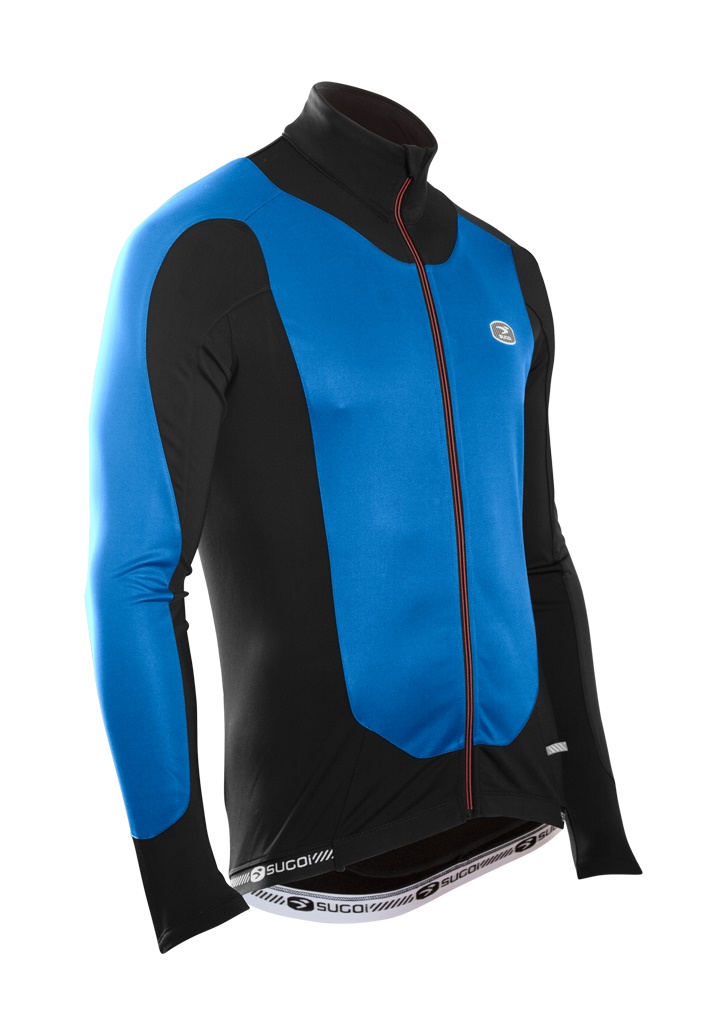 Джерси Sugoi RS ZERO с длин. рукавом, L/S, true blue (синее), L фото 