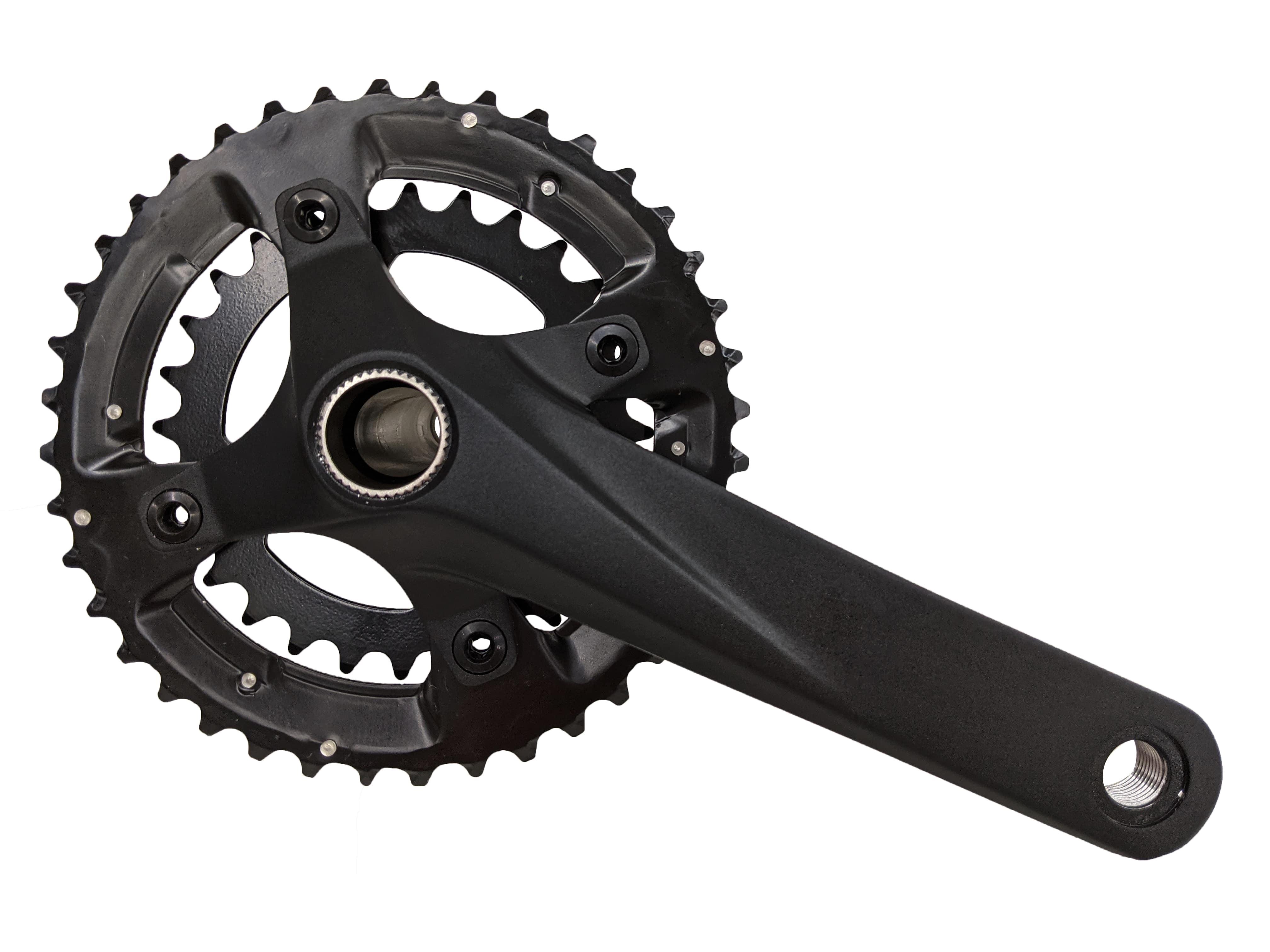 Комплект шатунов PROWHEEL TEN-501-TT 170mm, 40/28T black фото 