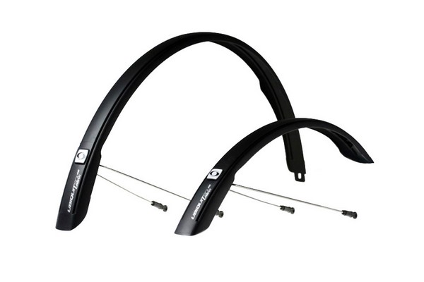 Комплект крыльев 28" SIMPLA Ubiquit Urban SDL 45mm, чёрные фото 