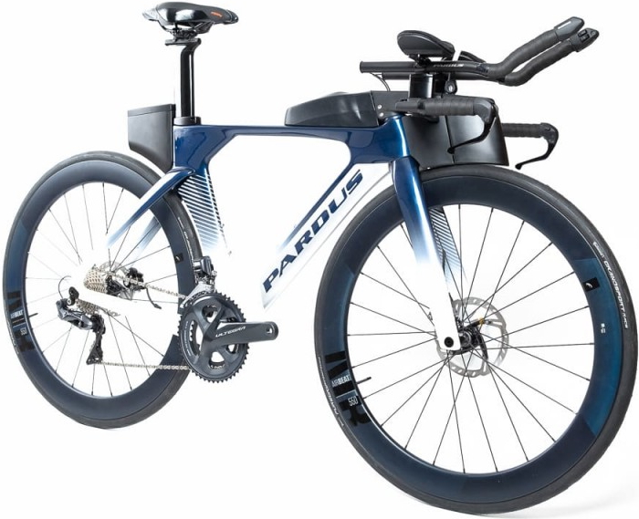 Велосипед 28" Pardus GOMERA ULTRA Ultegra Di2 DISC рама - S 2021 Blue White фото 2