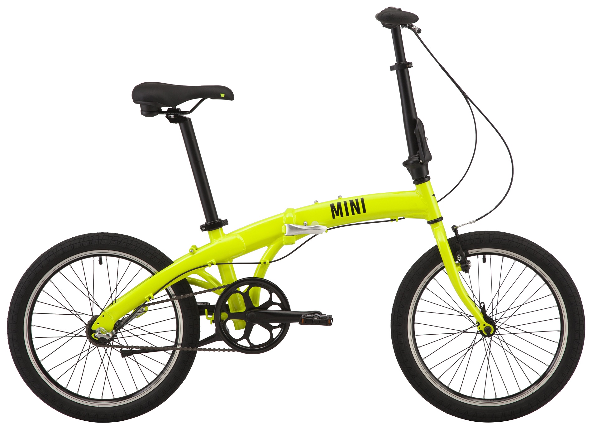 Велосипед 20" Pride MINI 3 2021 желтый фото 