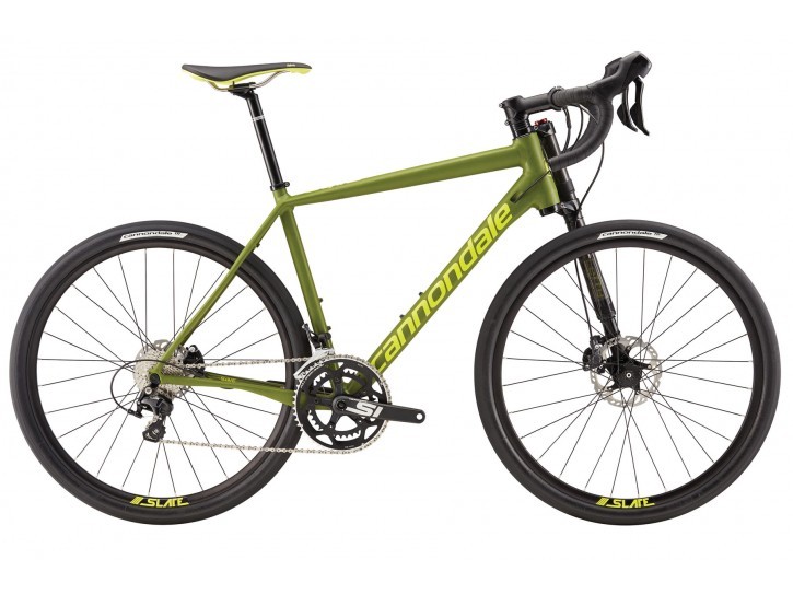 Велосипед 27,5 "Cannondale SLATE 105 Disc рама - M 2017 зелений матовий фото 