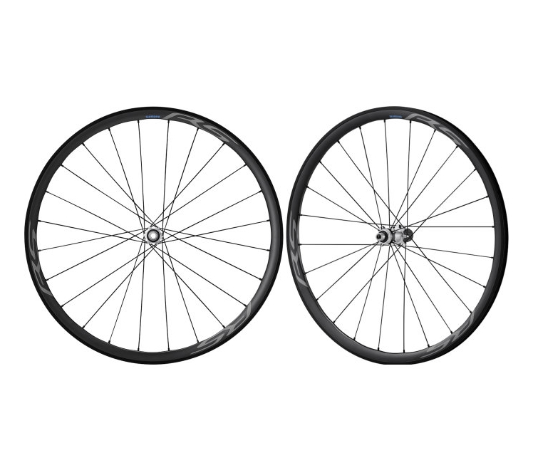 Колесо пер. + задн. 700C Shimano WH-RS770-C30-TL ULTEGRA, 24 отв., 10/11-ск., бескамерные, Center lock фото 1