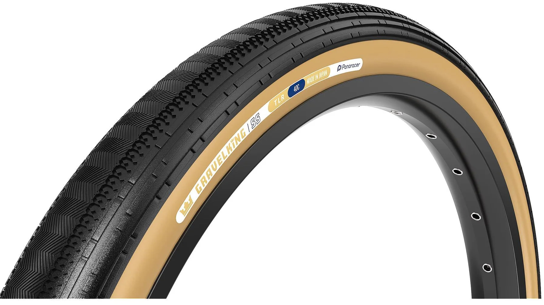 Покрышка 700x35C Panaracer GRAVELKING SS GEN2, черная с коричневой боковиной фото 