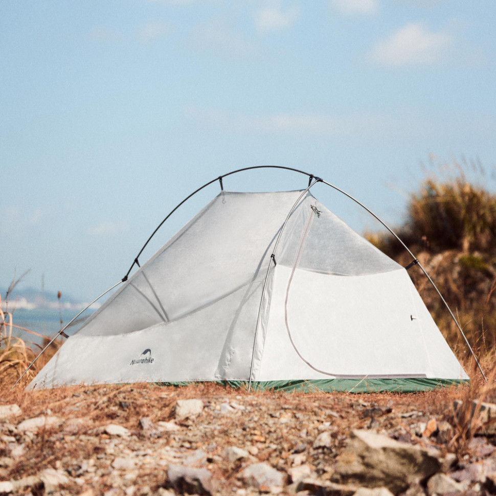 Намет одномісний Naturehike Cloud Up Base 1 CNK2450WS032, зелений фото 8