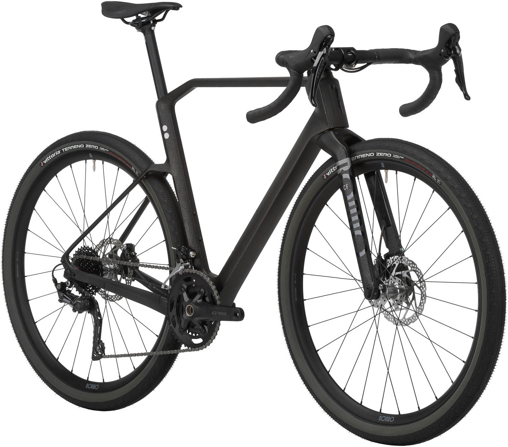 Велосипед 28" Rondo RATT CF2 рама - L 2024 Black/Silver (UK) фото 2