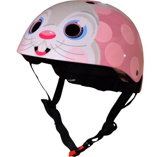 Шлем детский Kiddimoto Bunny, размер S 48-53см фото 
