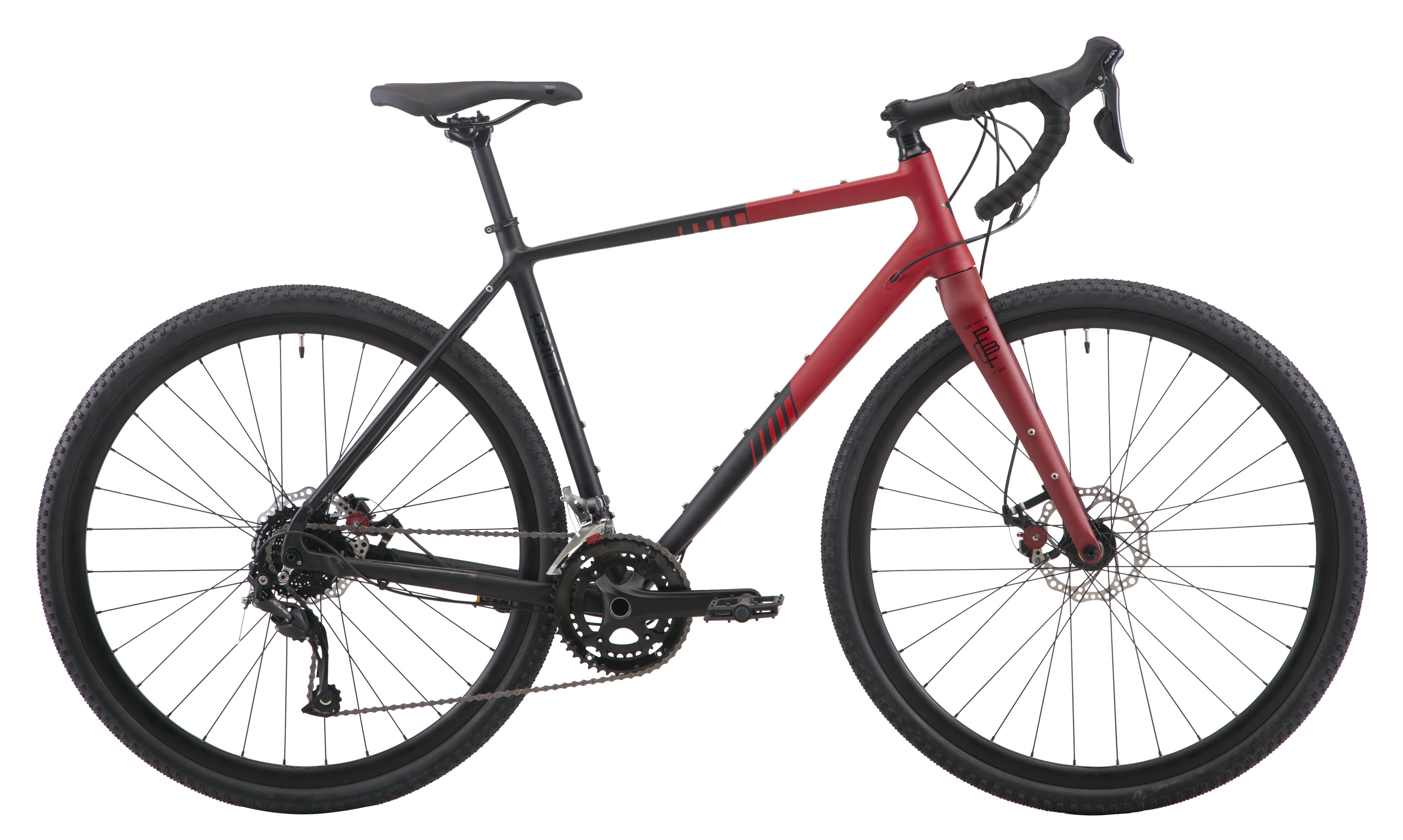 Велосипед 28" Pride ROCX 8.2 CF рама - M 2024 красный фото 1