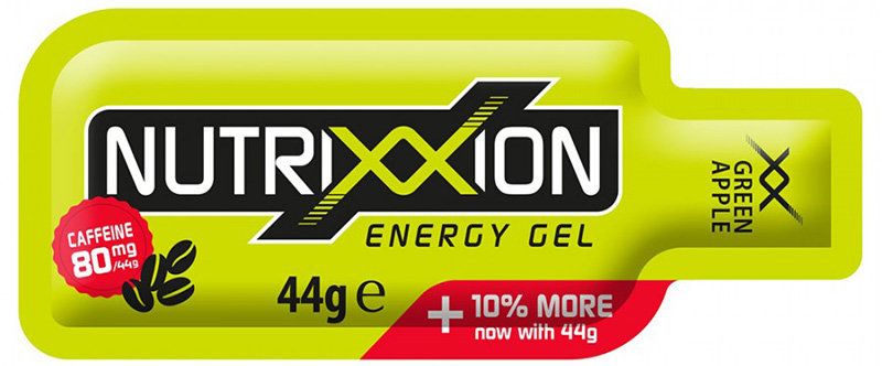 Гель Nutrixxion Energy Gel XX-Force - Green Apple (80мг кофеина) 44г фото 