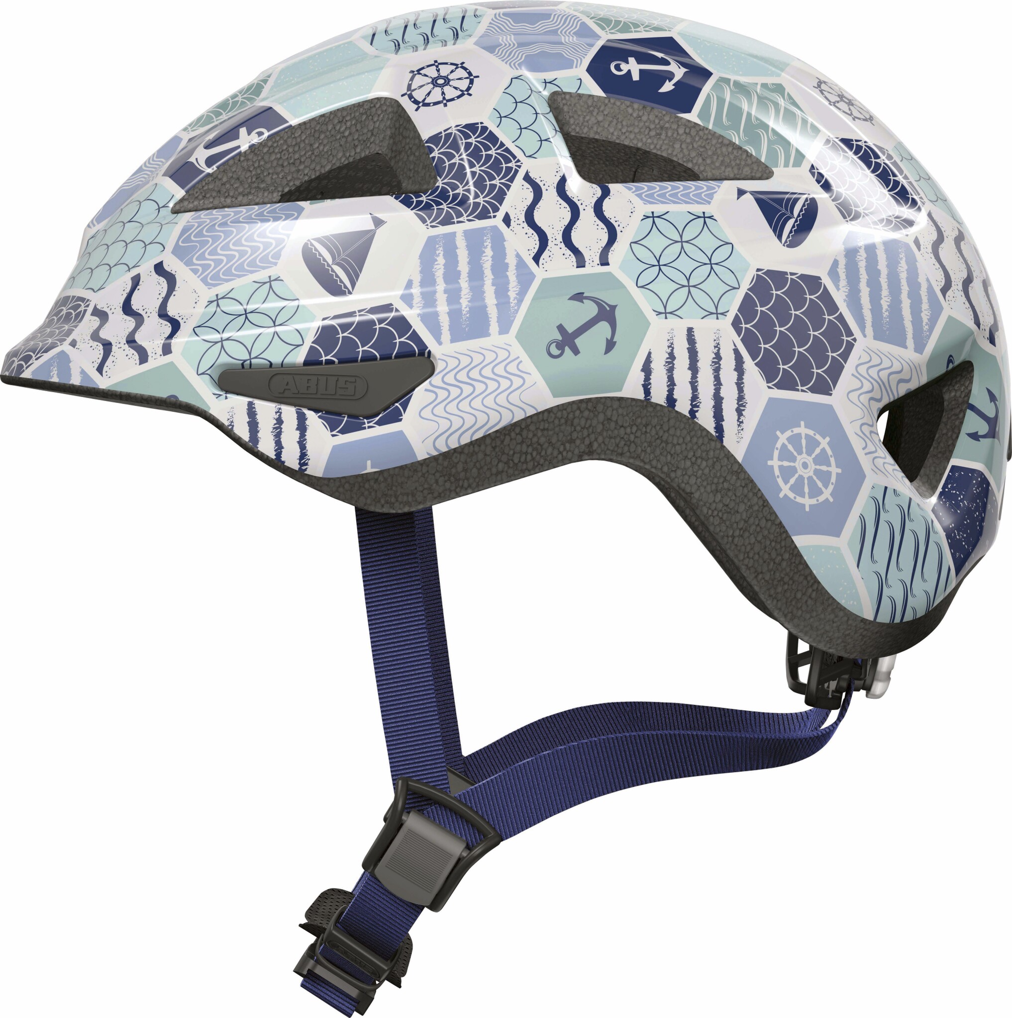 Шлем детский ABUS ANUKY 2.0, размер S, Blue Sea, разноцветный фото 