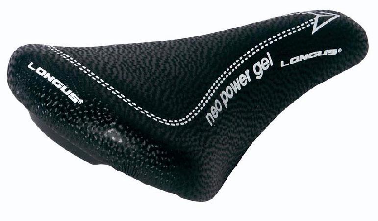 Сідло Longus MTB K2 Gel чорний фото 