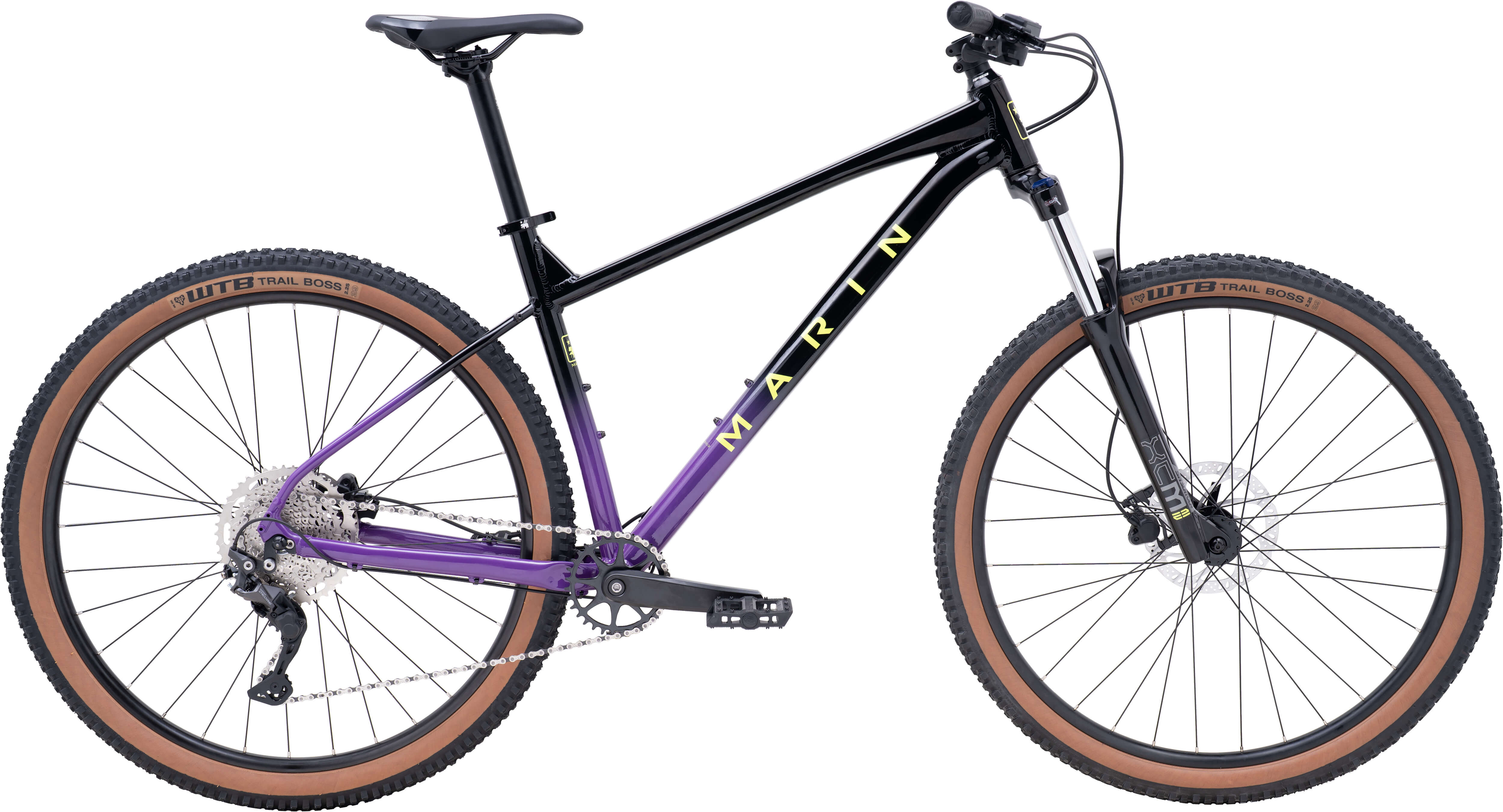 Велосипед 29" Marin BOBCAT TRAIL 4 рама - M BLACK/PURP A5 фото 