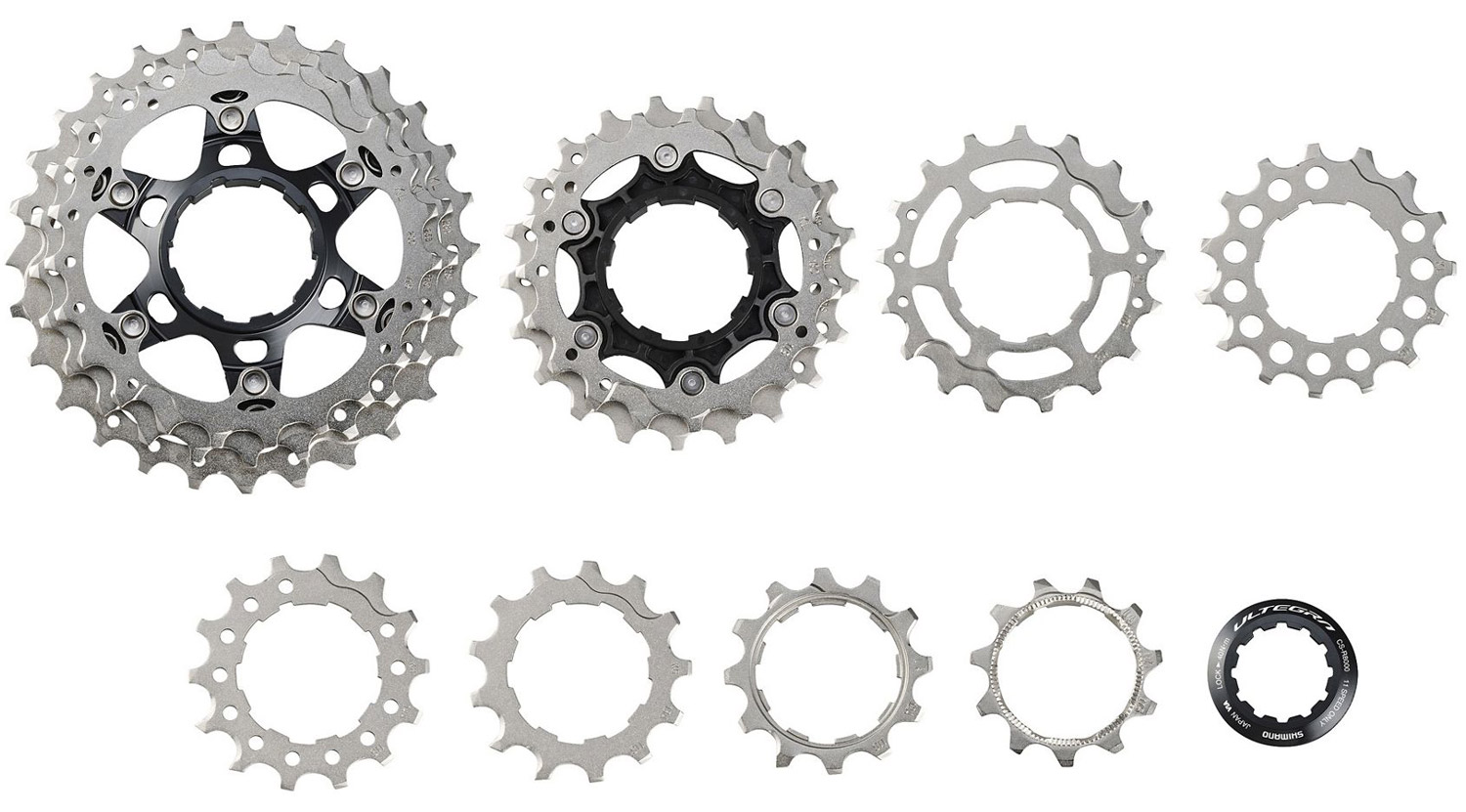 Кассета Shimano CS-R8000 ULTEGRA, 11-ск., 11-30, серебр. фото 3