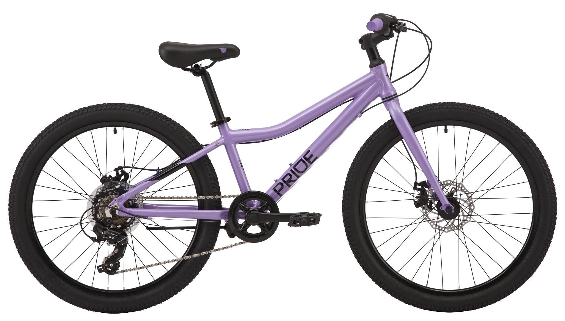 Велосипед 24" Pride FRIDA 4.1 2022 фиолетовый фото 