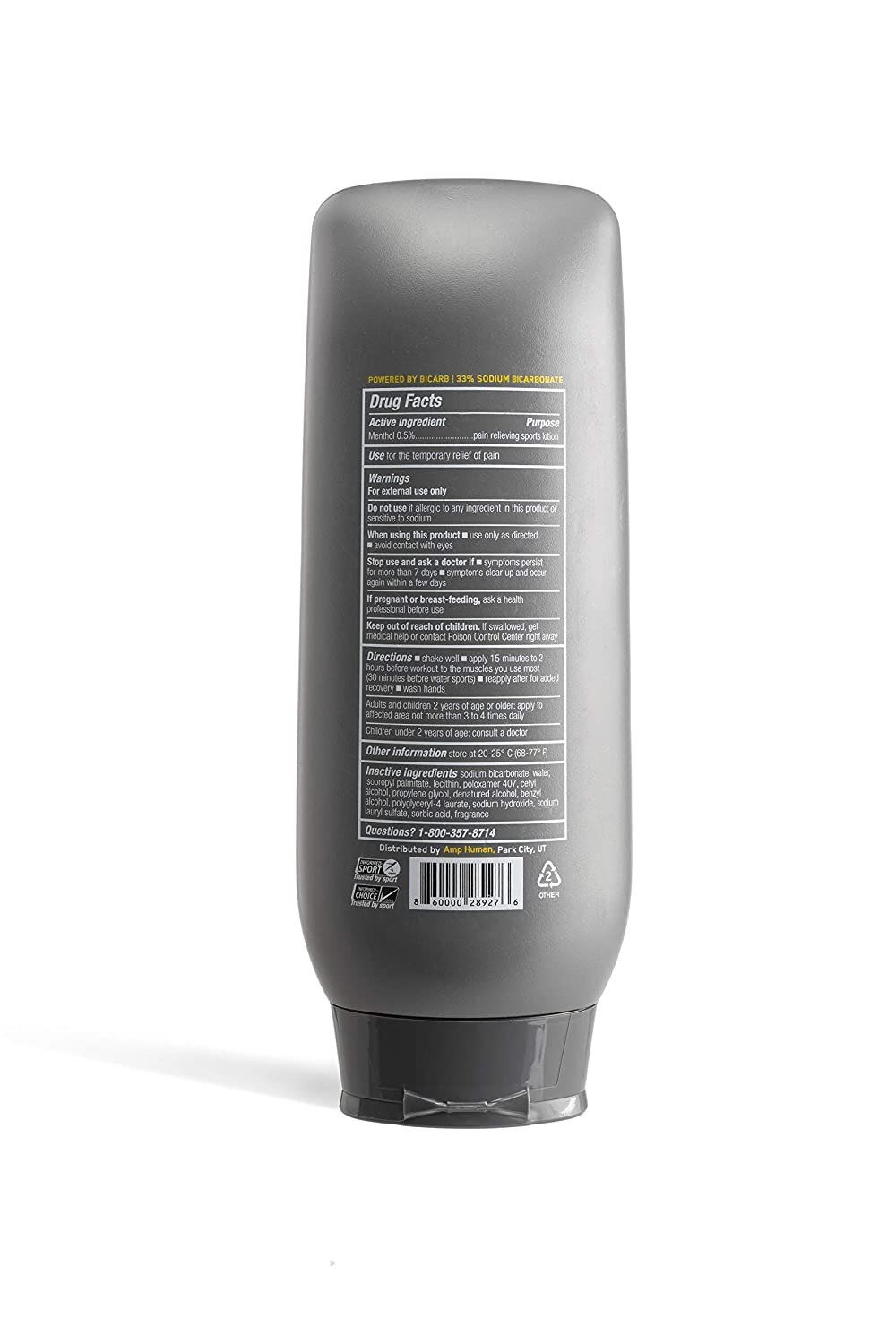 Лосьон для быстрого восстановления Amp Human PR Lotion, тюбик, 300 г фото 2