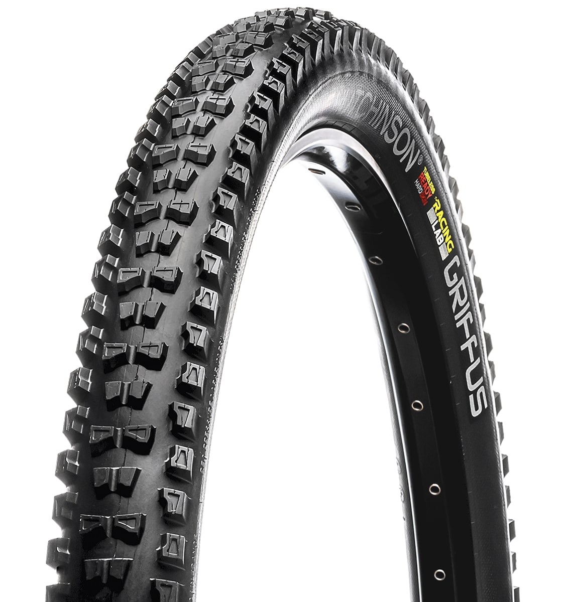 Покришка 27.5x2.40 Hutchinson GRIFFUS Racing Lab, 66TPI, Tubeless Ready, Foldable, Hardskin, Black фото 