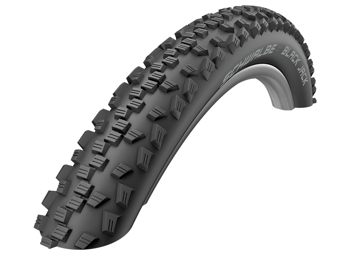Покрышка 12x1.90 (47-203) Schwalbe BLACK JACK K-Guard Active B/B-SK HS407 SBC, 50EPI фото 